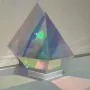 Светодиодная Пирамида Алмаз Спальня Декор RGB Ночной Светильник USB Цвет Диммирование Атмосферная Лампа Дистанционное Управление Украшение Домашней Спальни Подарок На День Рождения Декоративная Лампа
