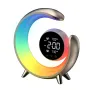 Colorful White Noise Dual Alarm Clock Wake-Up Night Light Touch RGB Bedside Colorful Atmosphere Light