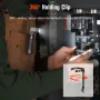 Nicron L74 Mini Tiny 400 Lumens Tactical EDC Flashlight L-shape LED Torch Rechargeable with Magnet 90 Degree IP65 Waterproof Led Pocket Light