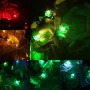 2M 18 LED Battery Operated Xmas Four leaf Clovers String Fairy Lights Party Wedding Christmas Decor