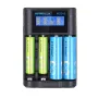 Astrolux® NC04S Inteligent 4-Slot LCD Battery Charger Mix-charging of AA/AAA Lithium & NiMH Btteries For Cells Flashlight RC Toys Home Tools