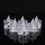 12pcs LED Tea Lights Realistic and Bright Flickering Holiday Gift Flameless Battery Operated Candles for Wedding Decoration