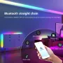 1m/2m/3m/5m Neon LED Strip RGB + IC Neon LED Strip 12V IP65 Waterproof Neon Light Strip DIY Flexible LED Strip with Remote Control Silicone Light Strip for Indoor