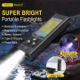 SEEKNITE U7 SST40 1100LM Rechargeable EDC Flashlight With 365nm UV, White LED Combo and RGB Light USB C Rechargeable Portable Pocket Lights Mini Torch with Magnetic Tail Triple Sources for Outdoors Emergency Working