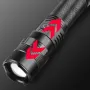 P70 Torcia LED potente, estremamente luminosa, 3 modalità + torcia LED zoomabile, lanterna LED ricaricabile tramite USB, batteria 26650, ideale per campeggio, luce di emergenza