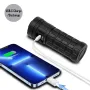 Lumintop GT18 7000LM Hiph Power Output LED Flashlight With 46950 Battery Power Bank Function Camping Lantern, USB C Rechargeable Outdoor LED Torch Work Light