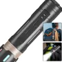 3*XPG LED Multifunctional Waterproof Flashlight Type-C Charging Head Luminous Band Clip Outdoor Adventure Flashlight