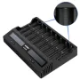 XTAR VC8 21700 18650 Intelligent Battery Charger Type-C Fast Charging Smart Charger LCD Display Li-ion IMR Ni-MH Ni-Cd AA AAA C 16340 26650 14500 18650 Flashlight Cells Charger