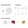 1m/2m/3m/5m Neon LED Strip RGB + IC Neon LED Strip 12V IP65 Waterproof Neon Light Strip DIY Flexible LED Strip with Remote Control Silicone Light Strip for Indoor