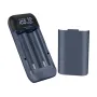 Pengisi Daya Baterai Lumintop PD2 2 in 1 18W USB-C Powerbank Ponsel Portabel Slot Ganda Untuk Sel 21700