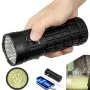 Lumintop GT18 7000LM Hiph Power Output LED Flashlight With 46950 Battery Power Bank Function Camping Lantern, USB C Rechargeable Outdoor LED Torch Work Light