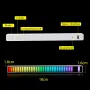 CROSIKO LED Sound Control Pickup Rhythm Ambient Light Strip Colorful LED Rechargeable Battery Car Computer Audio Music DJ Atmosphere Lamp