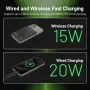 NITECORE NW5000 Magnetic Wireless Mobile Power Bank 5000mAh Mini Portable Battery Carbon Fiber QC3.0 QC2.0 20W Fast Charge