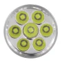 HAIKELITE HK07 XPH50.2 23000LM 6500K 7 LED Flashlight Super Bright 6 Modes Type-C Charging Searchlight Power Bank