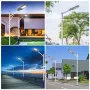 320/640/950W 150/300/450LED LED sól götu ljós PIR hreyfiskynjari úti vegglampi
