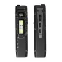 Bikight DT007 1200LM Portable Tactical Flashlight With Side Floodlight Double Tail Swich Ultra Bright Mini LED Torch Rechargeable Outdoor Hiking Camping Fishing Lamp