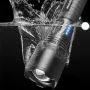 BIKIGHT Powerful XHP60 Flashlight Super Bright Portable Torch USB Rechargeable Outdoor Camping Tactical Zoomable Flash Light