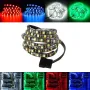  Tira flexible de luces LED 5050 impermeable de 1 m para fondo de PC, carcasa de ordenador, 12 V CC