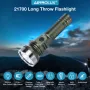 Astrolux® FT06 2850LM 1019M High Lumen Long Range LED Flashlight with 4500mAh Powerful 21700 Battery Stepless Dimming Strong Light LED Torch Searching Lamp Camping Outdoor Survival Tools