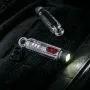 NEXTORCH K40 700lm Mini Tamanho Brilhante EDC LED Chaveiro Lanterna Com UV Vermelho Azul RBG Luz Lateral Clip-on Mini Bolso Luz Tipo C Recarregável Chaveiro Mini Lanterna De Emergência Para Acampamento Ao Ar Livre