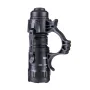 Torcia tattica NEXTORCH TA21 1300LM EDC con batteria e anello tattico, luce rossa e bianca, mini torcia LED ad alta potenza, strumenti di sopravvivenza EDC per attività all'aperto, campeggio e avventure.