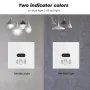 Wall Smart Light Switch Infrare IR Sensor No Need Touch Glass Screen Panel Electrical Power On Off Lamp