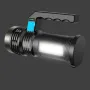 LED COB Double Light Bright Flashlight 300lm 800mAh Waterproof Handheld Searchlight Micro USB Charging Powerful Flashlight for Outdoor Hiking