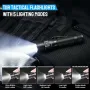 Trustfire T11R 1800LM Taktik El Feneri Güçlü Tip-C USB Şarj Edilebilir El Feneri IP68 LED Projektör 18650 Pil ile Açık Hava Yürüyüşü ve Kamp Koruması için