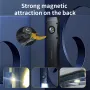 TANK007 Lampe de poche LED fine, double couleur, puissante, rechargeable, mini lampe de poche portable, rechargeable, WF02
