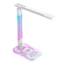 Foldable Multifunction LED Gaming Desk Lamp Dimmable Reading Light with RGB Ambient Light & Wireless Charger