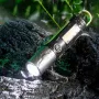 Multifunctional Outdoor Flashlight 1200mAh with Strong Focus Adjustable Brightness and Rechargeable Battery for Camping Torch