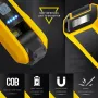 Multifunction Portable COB Working Light Magnetic Flashlight LED Work Lamp with Magnet Rotatable Rotatable Hook Torch Light