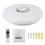 RGBW LED Ceiling Light Music Speaker Lamp Bluetooth APP + Remote Control Bedroom Smart Ceiling Lamp