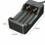 2 Slots EU/US Plug Charger for 18650 Battery