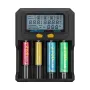Astrolux® VC04S Type-C Input Quick Smart Battery Charger LCD Display Intellegent Flashlight Charger 4 Slots For Li-ion LiF4PO4 Ni-MH 18650 21700 26650 AA AAA Batteries Cell