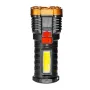 5LED Portable Flashlight Rechargeable Torch COB Side Light 4 Lighting Modes Camping Adventure Spotlight With Power Display