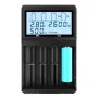 [USA Direct] D4-4 Slot with LCD Screen Universal Rechargeable Battery QC Charger For Li-ion 18650 21700 26650 AA AAA Batteries Cell Flashlight RC Toys Home Tools Battery