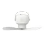 Portable Ceiling Fans 7200mAh Outdoor Camping Fan with Remote Control LED Lighting Tent Ventilator Cooler Rechargeable Electric Fan