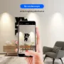 Smart LED Downlight 27mm Ultra Thin 6W RGB+CCT 2700K~6500K Compatible Zigbee 3.0 Smartthings Echo Alexa Google Home