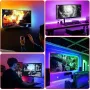 Kit Jalur LED RGB 5050 Kawalan Jauh Bluetooth 5V 30 LED/m Pelekat Lampu Jalur Boleh Potong Fleksibel IP20 untuk Hiasan Rumah 1m 2m 5m 10m