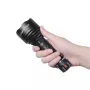 Lumintop Thor3 2500m Uzun Mesafe LEP El Feneri Uzun Menzilli Güçlü Spot El Feneri Süper Parlak Su Geçirmez Taşınabilir LED Projektör 18650 21700 Pil ile