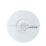 Lampada da soffitto a LED Bluetooth RGB con suono surround 3D, musica, lampada dimmerabile, telecomando APP