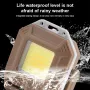Senter LED COB Isi Ulang Dengan Magnetik, Senter Gantungan Kunci Mini, 4 Warna Cahaya, Braket Putar 360 Derajat, Sempurna Untuk Berkemah Luar Ruangan, Mendaki, Lampu Ringan