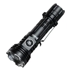 WUBEN T600 1400 Lumen 600m Long Range Tactical Flashight, USB Rechargeable Dual Button for Camping Searching Light