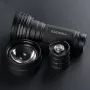 Convoy Z1 SST40 2000lm 12 modalità di gruppo + controllo della temperatura con zoom 18650/21700 Torcia LED potente