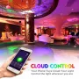 CROSIKO 5W GU10 RGB LED Ampul Tuya WIFI Akıllı Alexa Google Ses Kontrolü Bluetooth Yatak Odası Lamba Ampulleri Ayarlanabilir Işık ile Çalışır