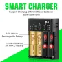 [USA Direct] K4 4-Slot with USB Port Universal Rechargeable Li-ion Battery Charger for Flashlight RC Toys Home Tools Batteries Cell