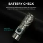 LUMINTOP THORMINI 700M Long Distance LEP Flashlight with 18350 Battery, 250 Lumens Long Shoot Beam Strong LEP Spotlight Portable Search Torch Outdoor Survival Tools