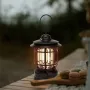 Винтажный светодиодный фонарь для кемпинга COB, перезаряжаемый портативный водонепроницаемый аварийный фонарь для палатки, походов, домашнего декора