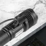6502B XHP70 Super Bright Zoomable Power Bank LED Flashlight with COB Side Light Hunting Red Blue Light USB Rechargeable Lighting Electric Lamp Outdoor Fishing Camping Torch